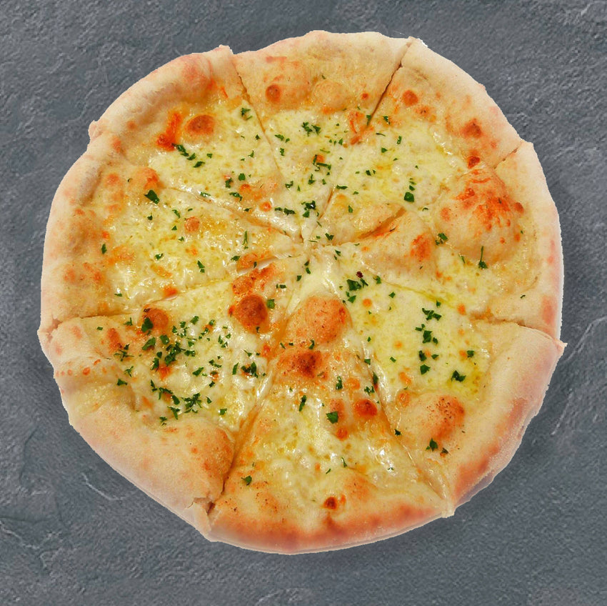 Vegan Garlic Pizza Bread with Cheese