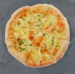 Vegan Garlic Pizza Bread with Cheese